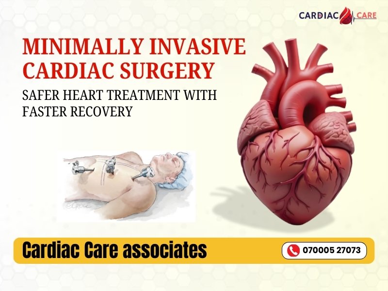 Minimally Invasive Cardiac Surgery in Bhopal: Safer Heart Treatment with Faster Recovery